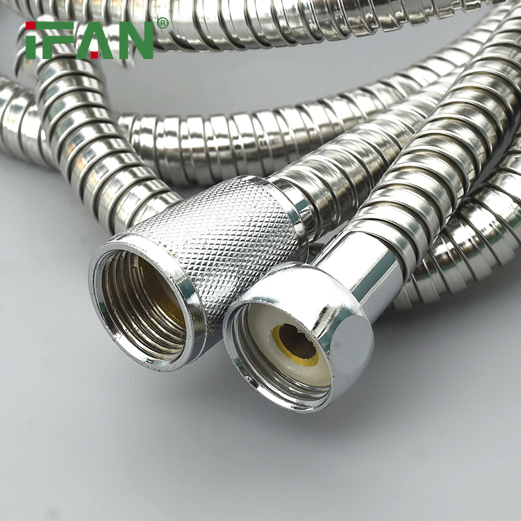 Ifan Commercial Price GB-T12777-2019 Flexible Hose 1m-1.5m Stainless Steel Hose Good Price Flexible Shower Hose
