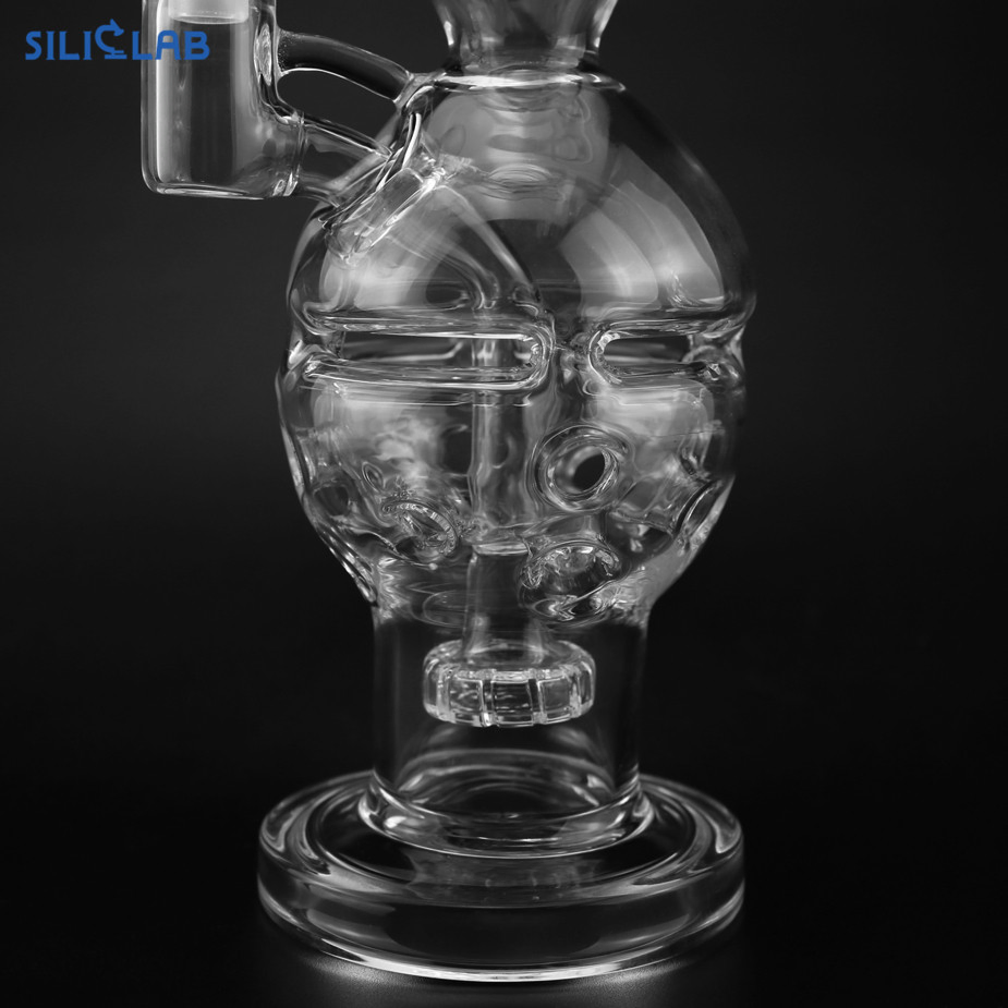 Slk-02 Crystal Tobacco Smoking Delicate Glass Water Pipe