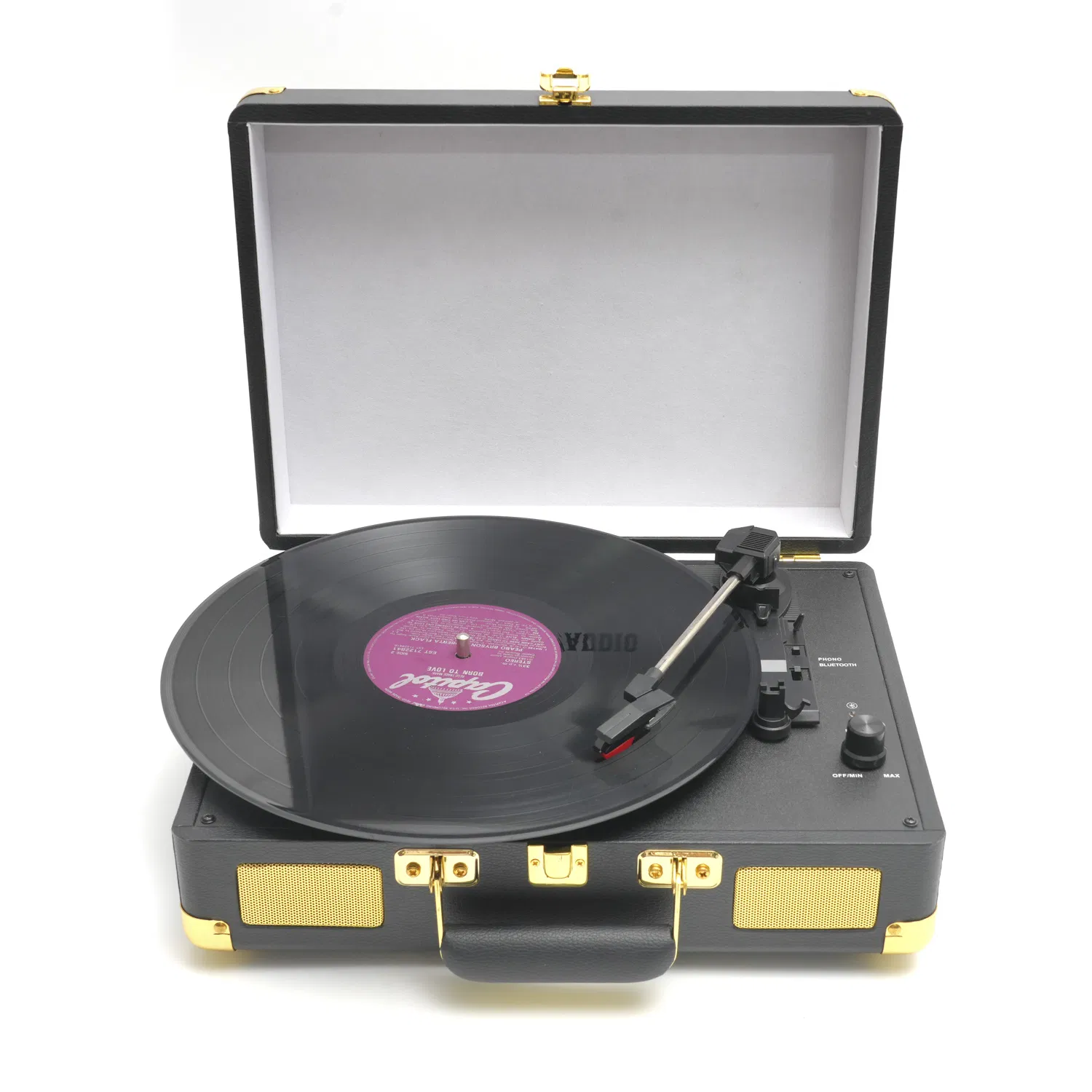 Best Sale OEM USB Modern Gramophone Portable Record Turntable Player