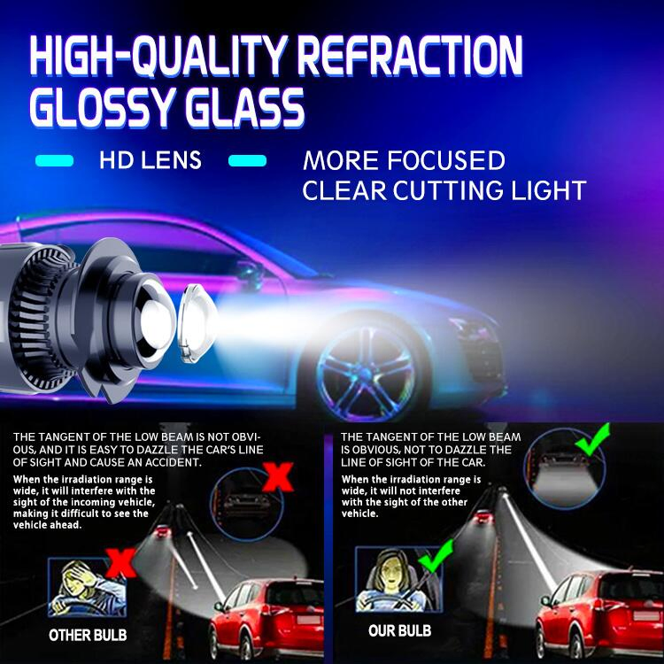 Лазерные LED фары H8 H9 H11 9005 9006 для авто