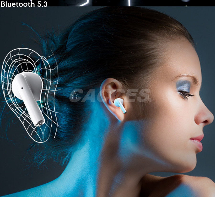 Беспроводные наушники Bluetooth 5.3, 120ч работы, защита от влаги