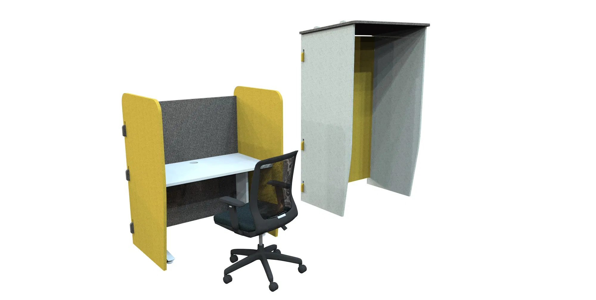 Soundproof Polyester Fiber Screens Office Acoustic Panel Desk Screen for Workstation Partition