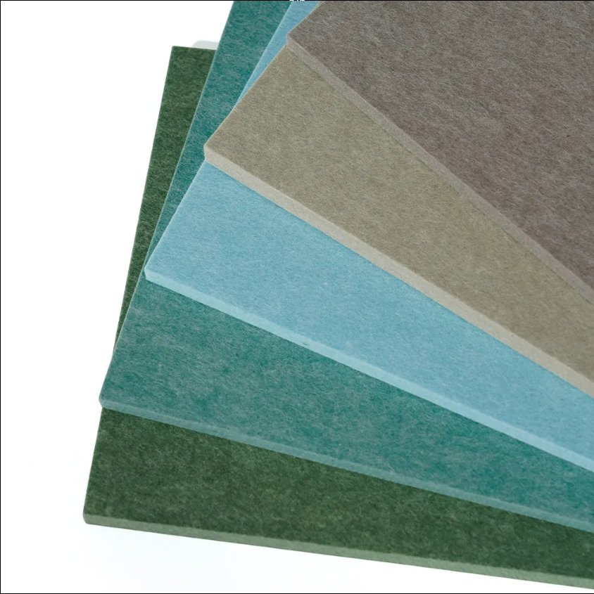 Stylish 9mm/12mm Colorful Acoustic Panel 100% Pet Felt for Auditorium Soundproofing