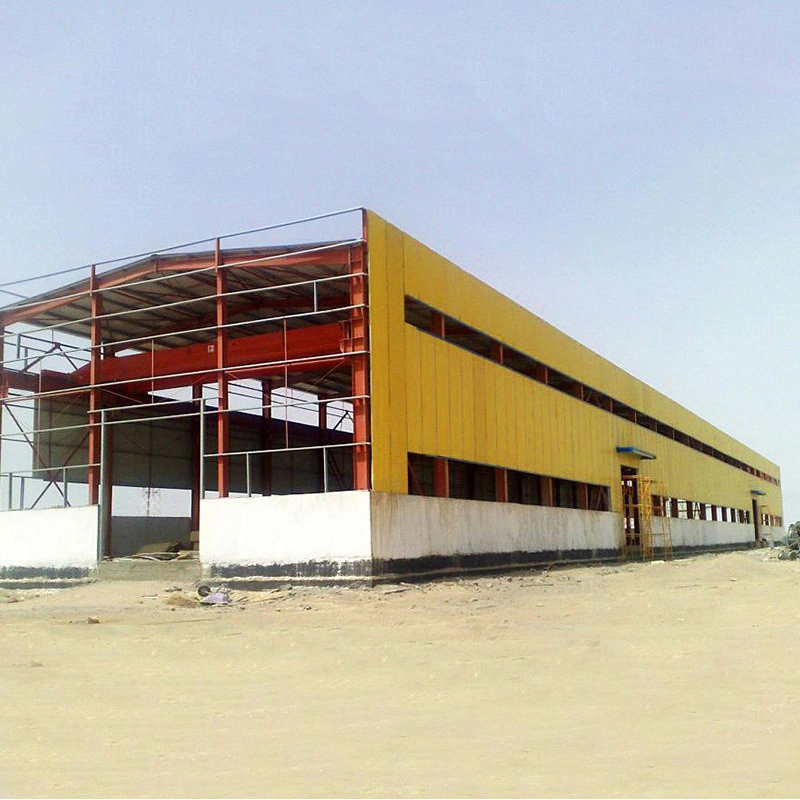 Steel Construction for 4s Car Room with CE Certification Workshop