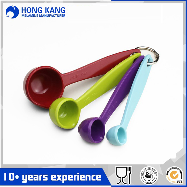 Unicolor Melamine Tea Mixing Spoon for Restaurant