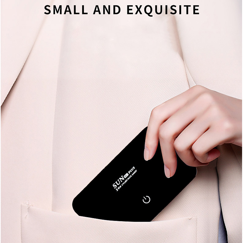 24W Uvled Sun Mini Nail Lamp Portable Gel Dryer Leduv Manicure Lamp