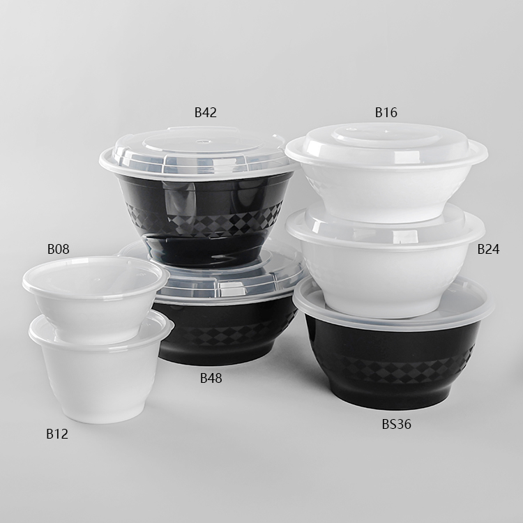 36oz Disposable Storage Plastic Food Container