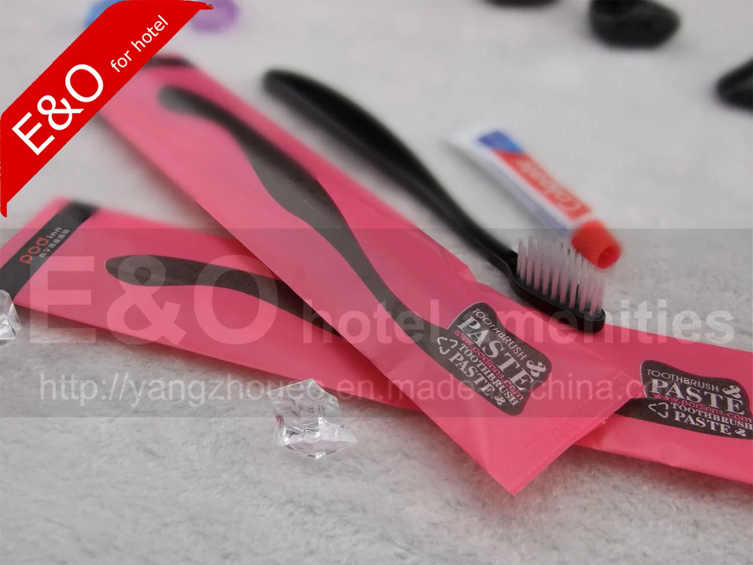 Disposable Hotel Dental Kit with Aluminum Foil Bag