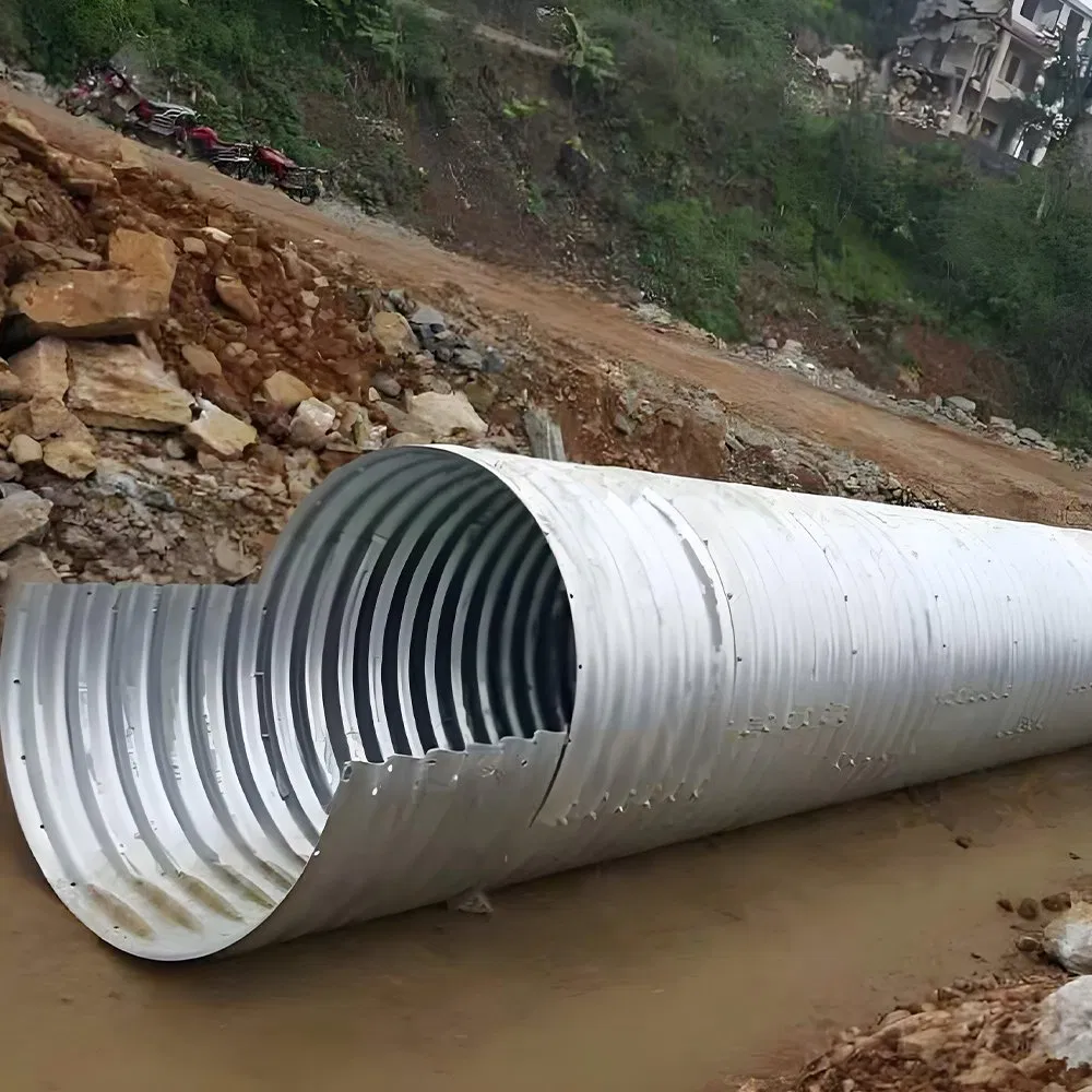 Professional Factory Steel Corrugated Pipe Galvanized Metal Culvert