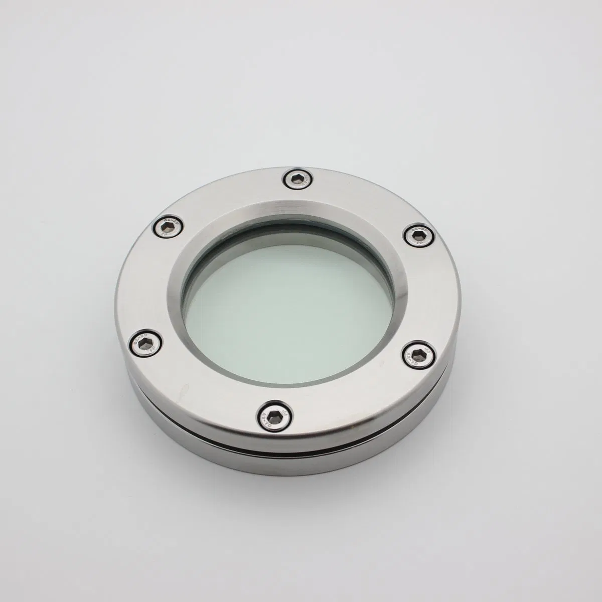 Fine Chemicals Toughened Sight Glass Sheet Observe Material Flow Stainless Steel Sanitary Flange Sight Glass