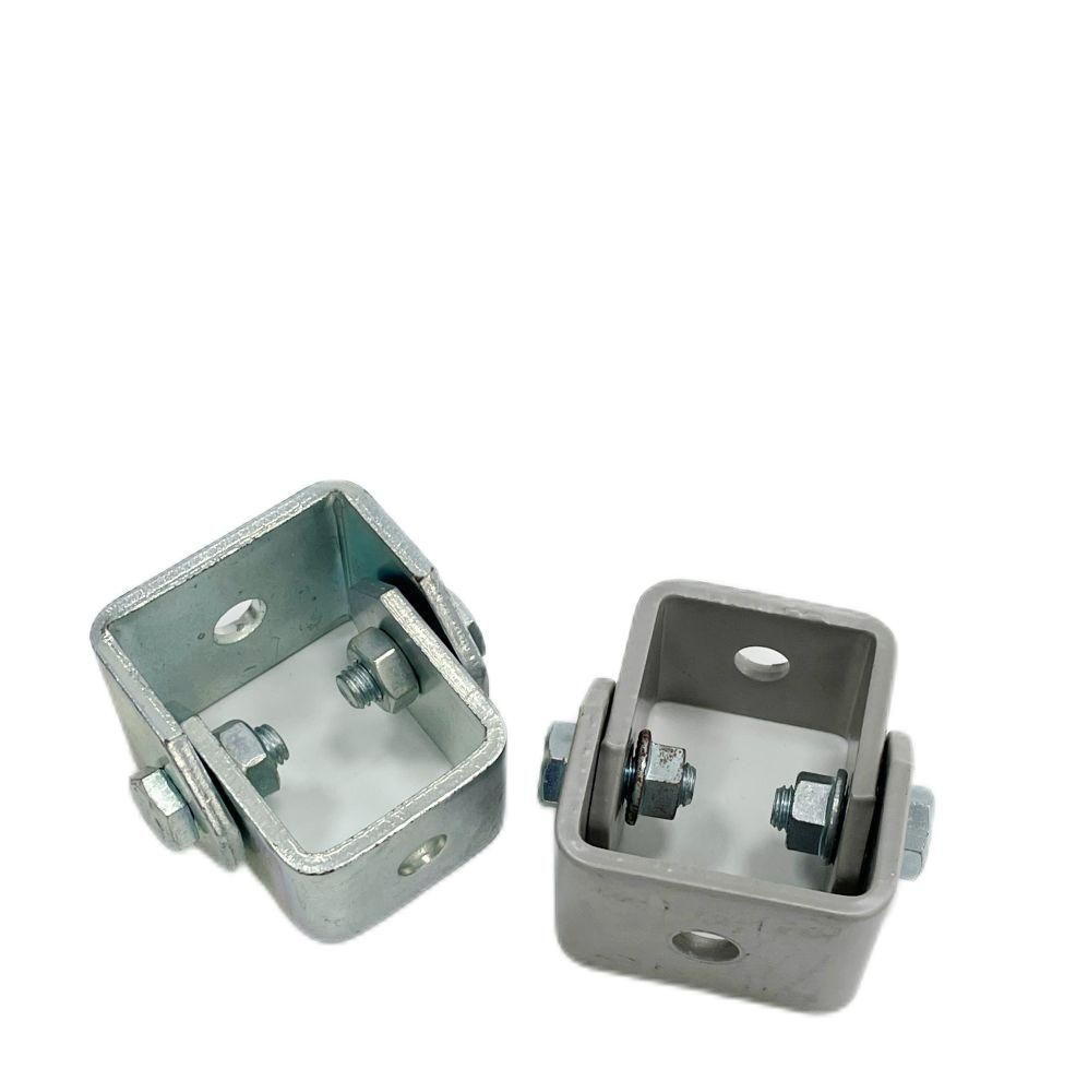 Unistrut Fitting Hot DIP Galvanized Adjustable Gate Hinge with Bolt