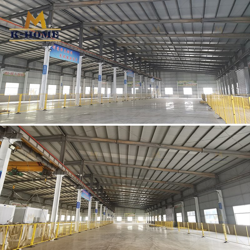Crane Supporting Pre Engineered Prefabricated Industrial Metal Steel Structures Buildings with Overhead Cranes