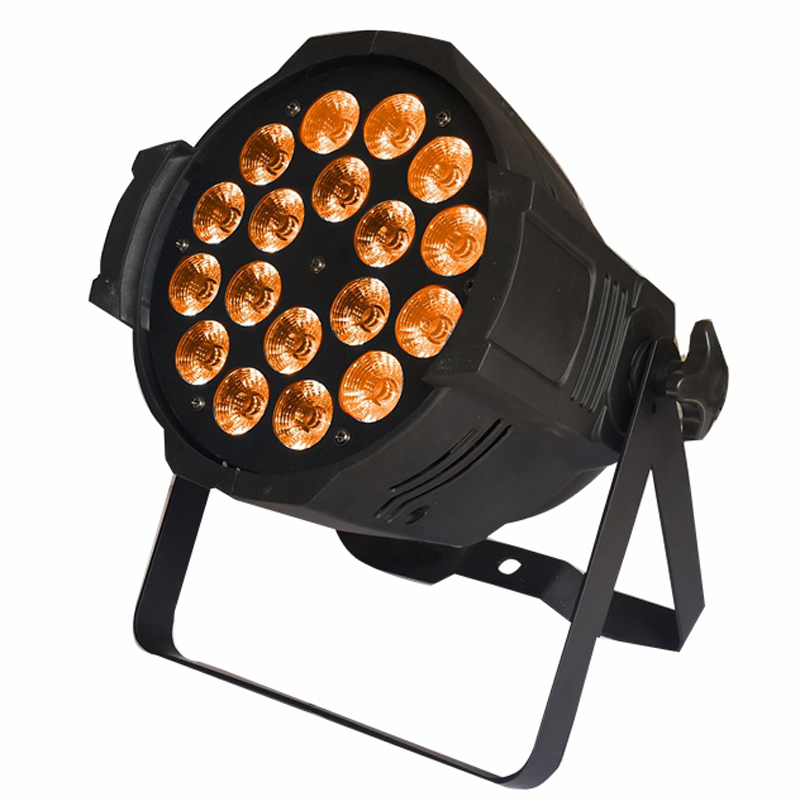DMX 512 LED PAR Light Indoor Use Wedding Event LED Color LED PAR Wash Uplight 18PCS 18W LED PAR