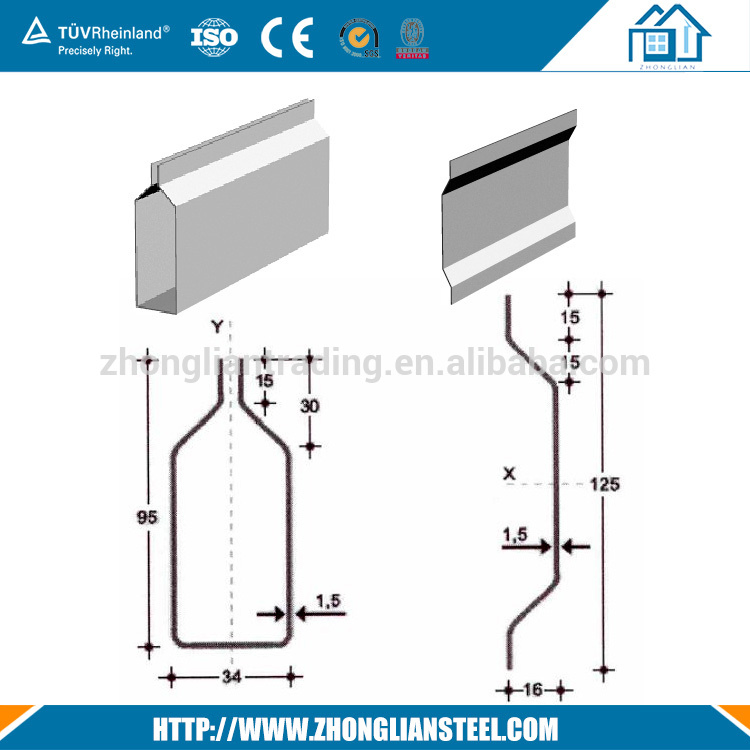 Door Profile Steel Bottle Profile From Asia Trading Company Tianjin