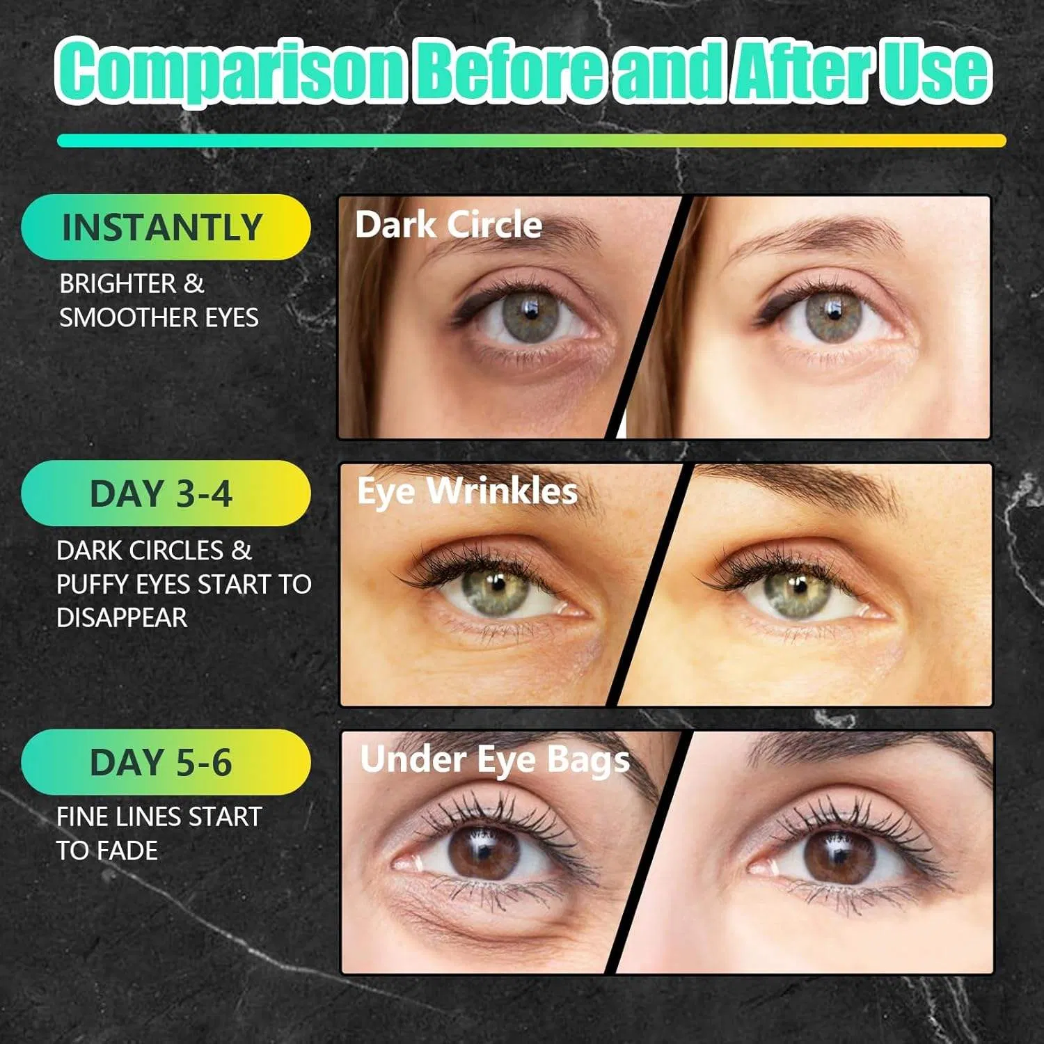 Ls058 OEM Custom Gel Eye Mask with Collagen & Hyaluronic Acid - Moisturizing