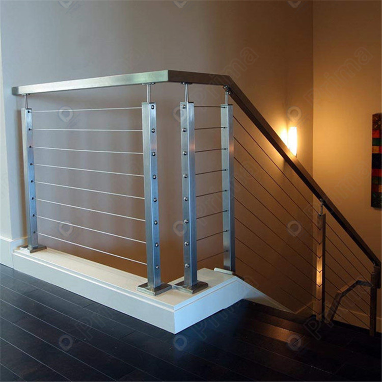 Orient Stylish Rope Railing with Modern Design Outdoor Spaces Railing