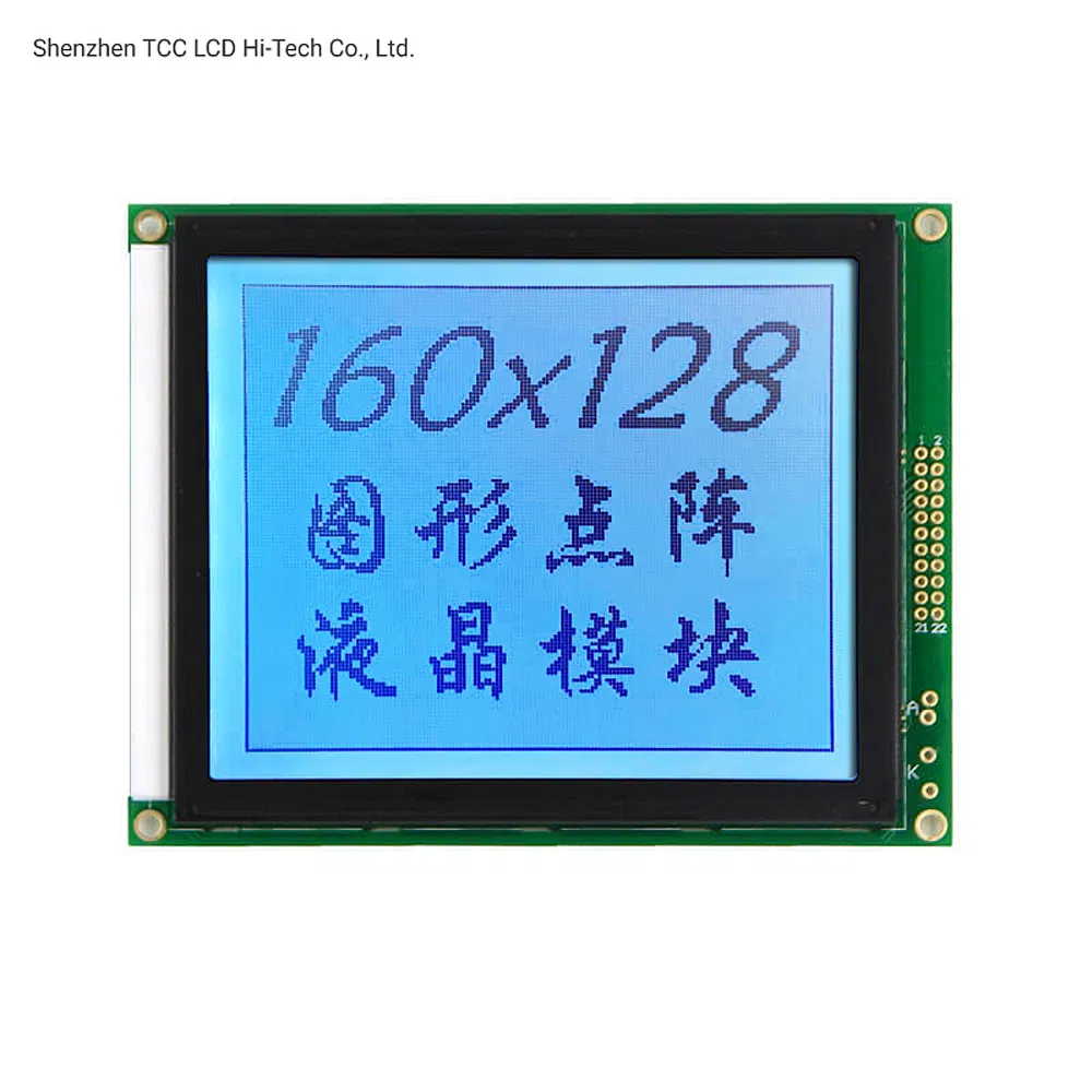 LCD-дисплей 160x128 T6963c, FSTN/STN, 3V/5V