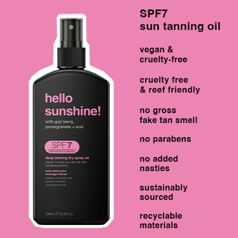 Beauty Cosmetics Natural Tanning Vegetarian Natural and Cruelty-Free Self-Tanning Spray