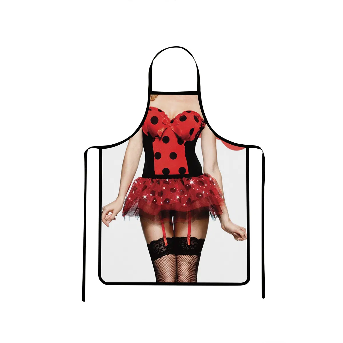 Printed Entertainment Charm Adult Waterproof Festival Apron Prank Sexy Outdoor Apron