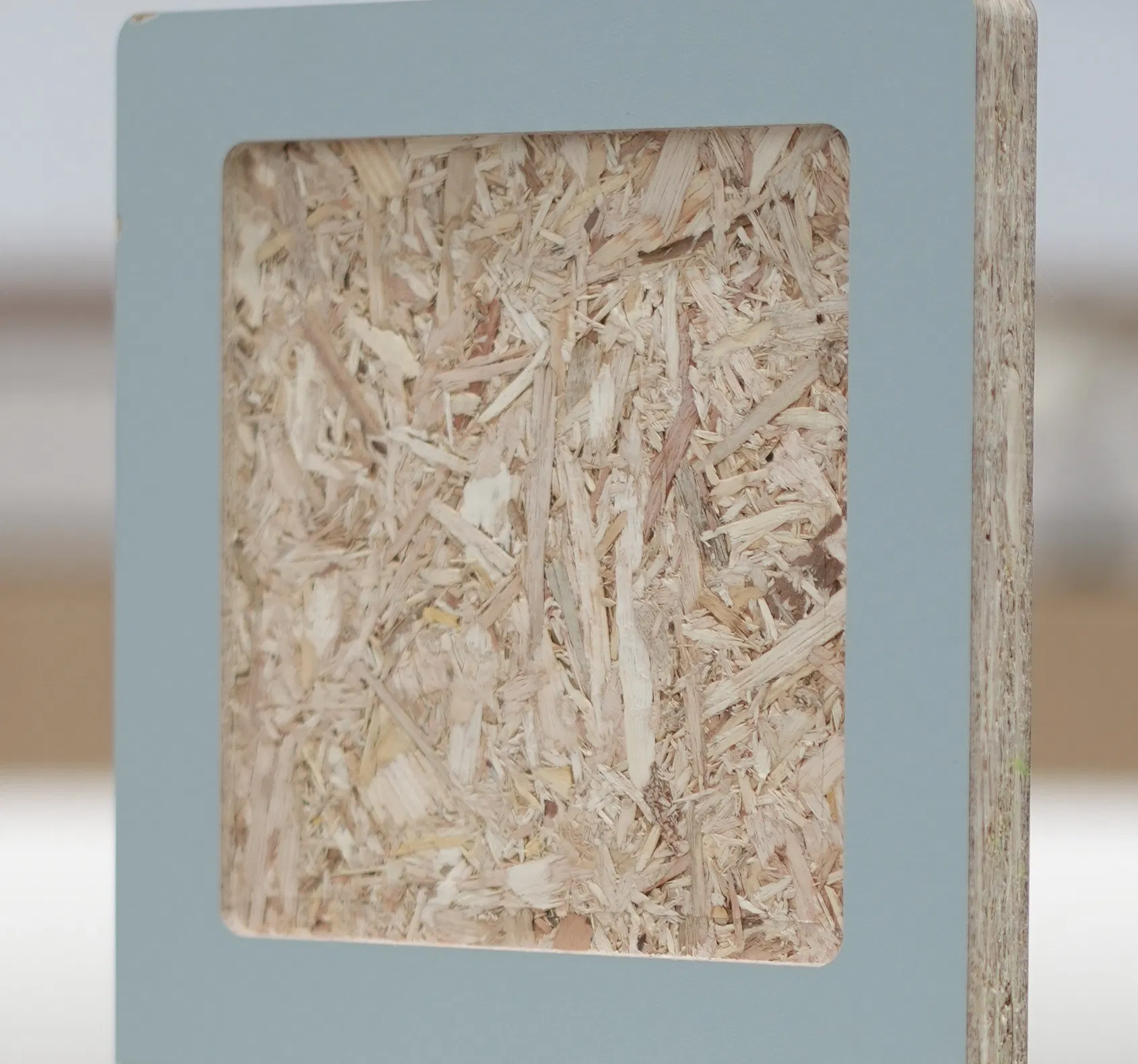 F-OSB Particle Board Wit Melamine Paper