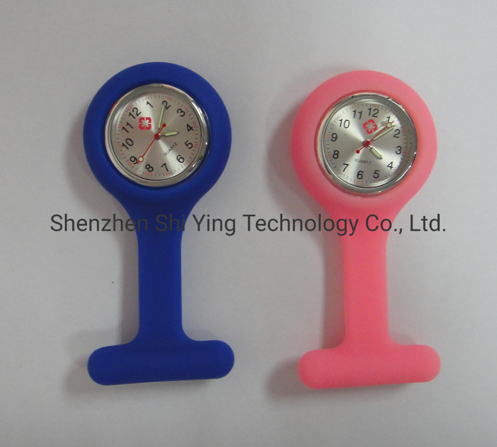 OEM Quality Japan Movt Waterproof Quartz Silicone Nurses Watch for Gift