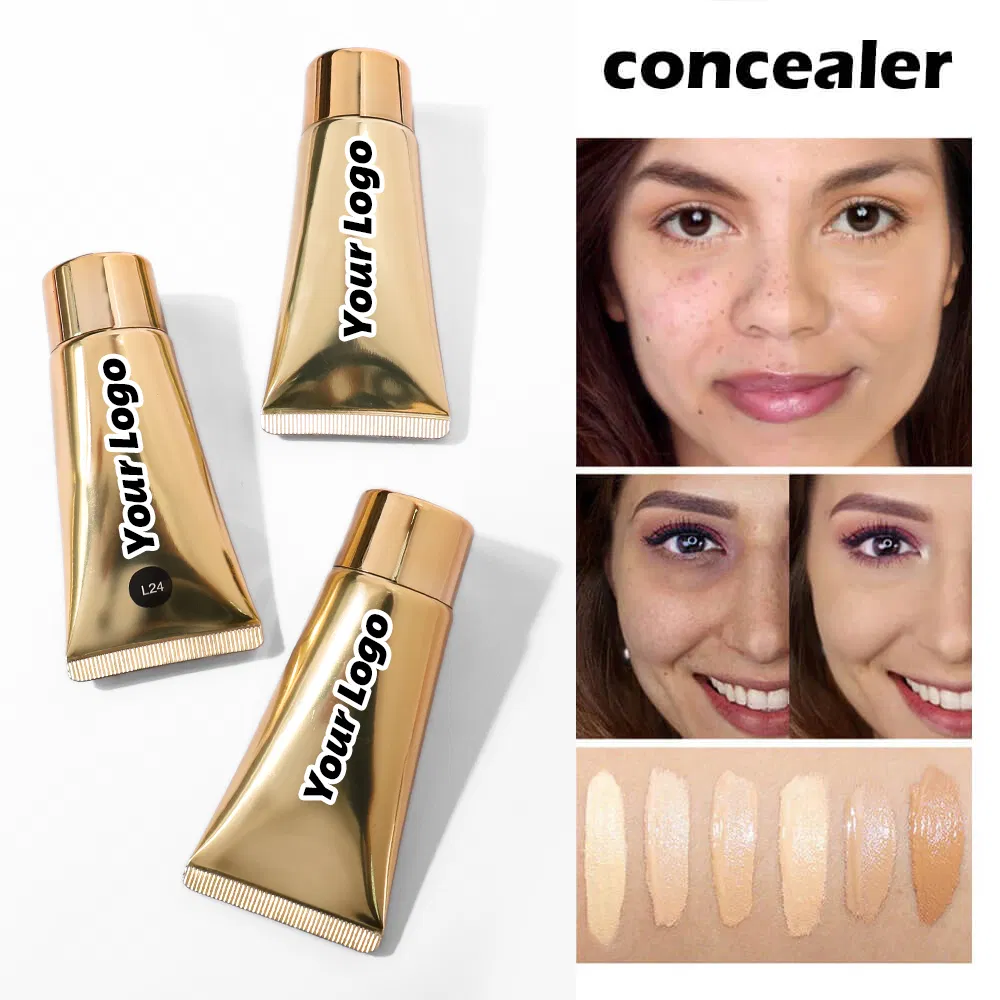 Free Sample Private Label Vegan Brighten Natural Gest Liquid Foundation
