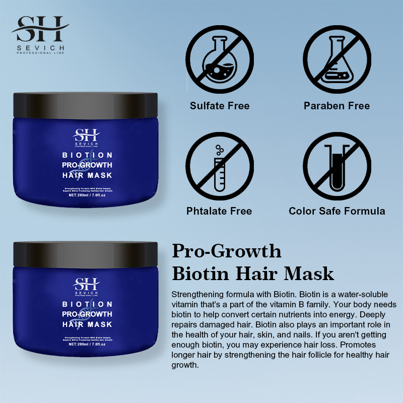 Smooths Frizzy Repairs Damage Anti Hair Loss Keratin Biotin Hair Treatments Mask