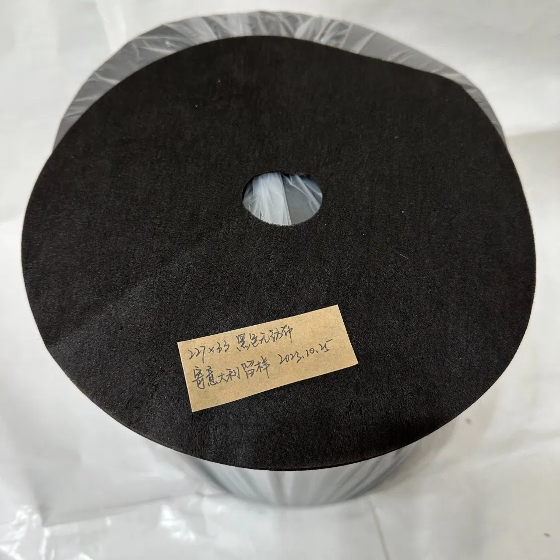 Черная нетканая основа для дисков из стеклосетки