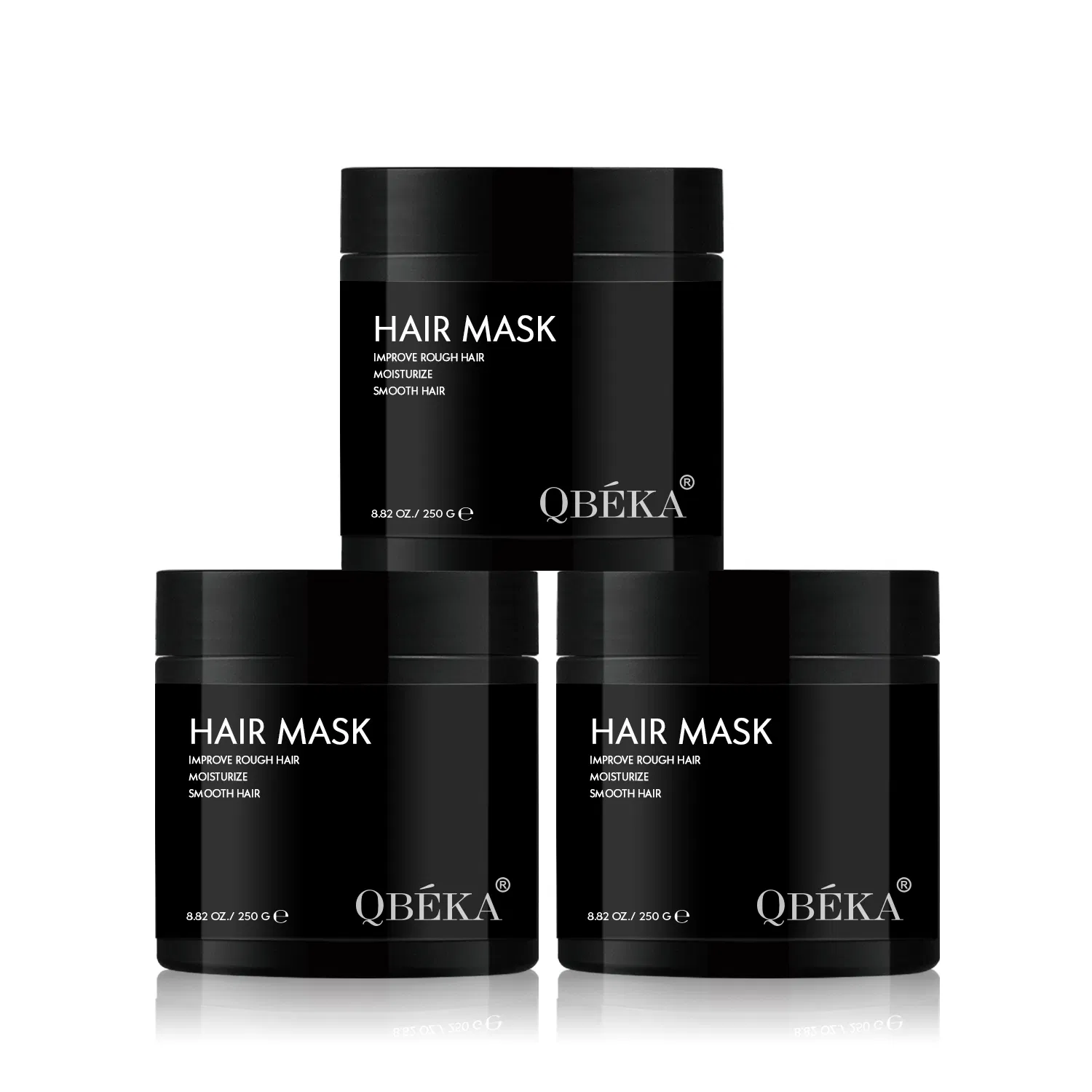 Qbeka Hair Mask Deep Nourishment Damage Repair Smooth Hydration Lock Quick Absorption