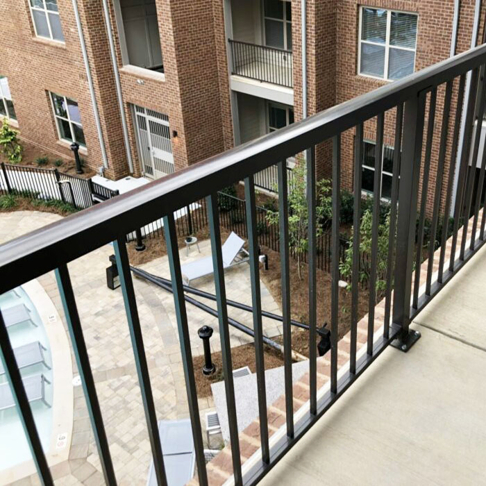 Top Quality Aluminum Picket Balustrade for Multi-Lodgements, Hotels