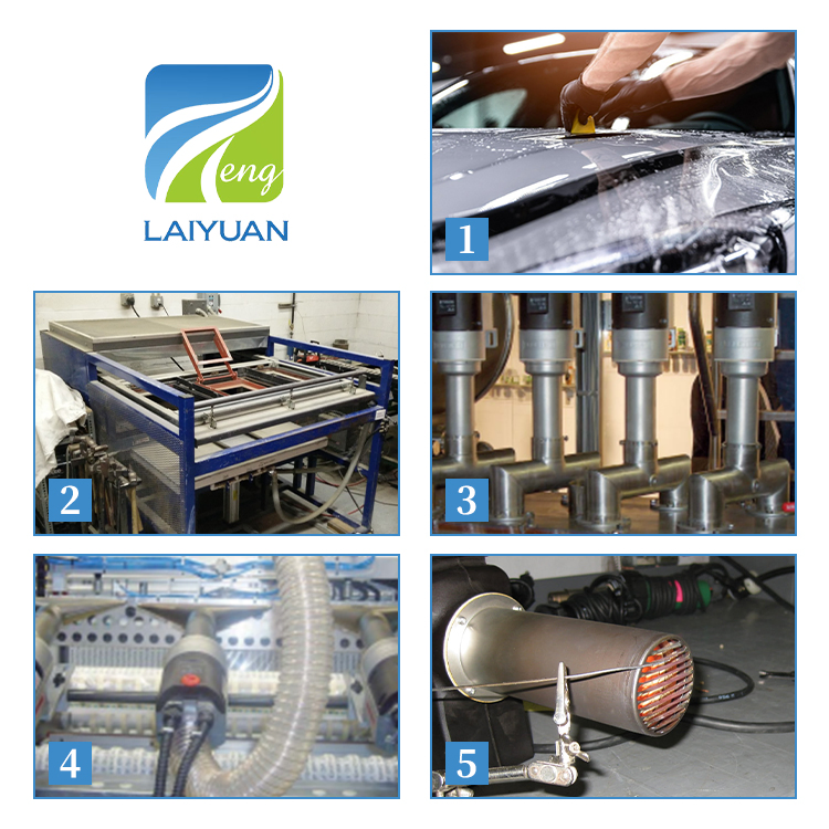 Laiyuan China Factory 3*400V 16kw Hotwind Hot Air Heater Ly61s Hot Air Blower Heat Gun for Package Industry