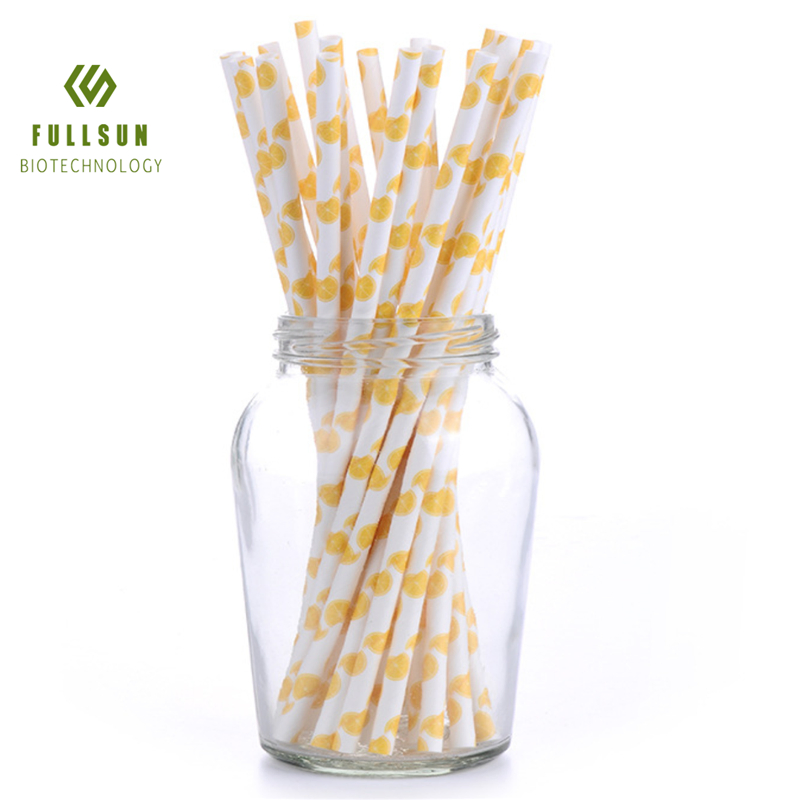 100% Cool Coffee Milk Tea Fruit Juice Beverage Biodegradable Drinking Straws