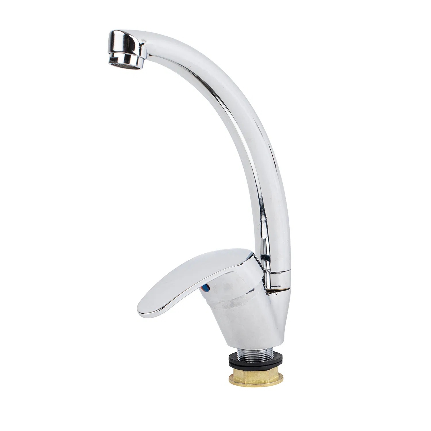 Stylish Zinc Kitchen Faucet Mixer for Water with Ceramic Valve Core