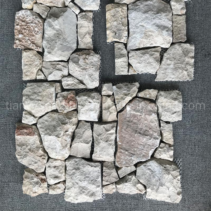 Limestone Wall Stone Cladding Veneer for Villa Exterior and Interior Wall Decor