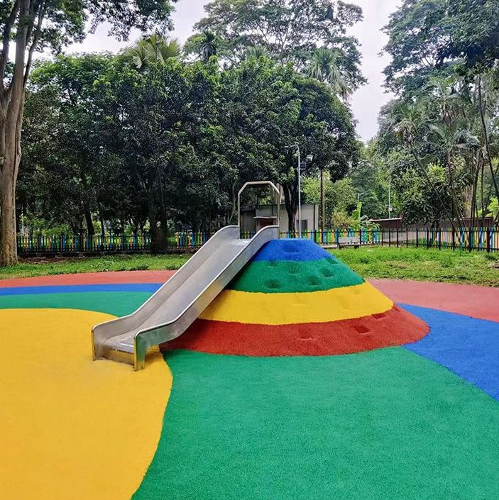 Unique Quality Sport Surfacing EPDM Rubber Granules Recycled Rubber Flooring Playground Flooring