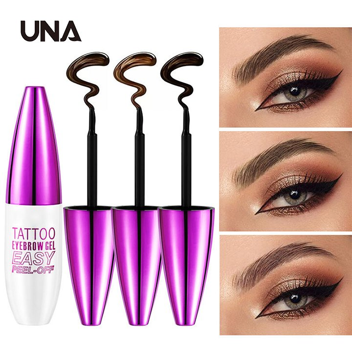 Private Label Custom Eyebrow Pencil Eyebrow Enhancers Eyes Makeup Long Lasting Waterproof Easy Tear off Eyebrow Gel for Makeup