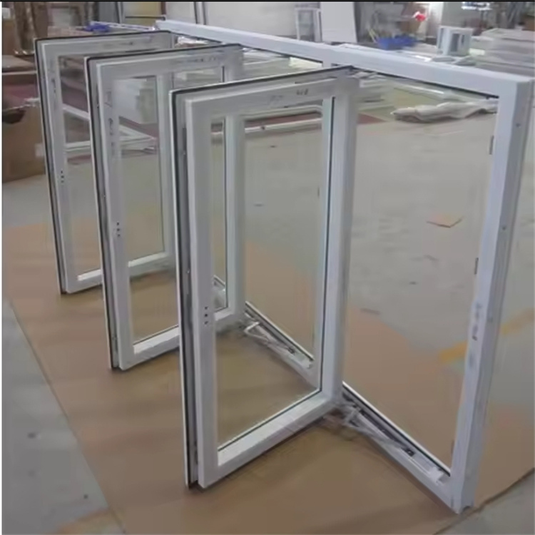 Good Ventilation Open Horizontally UPVC PVC Casement Window