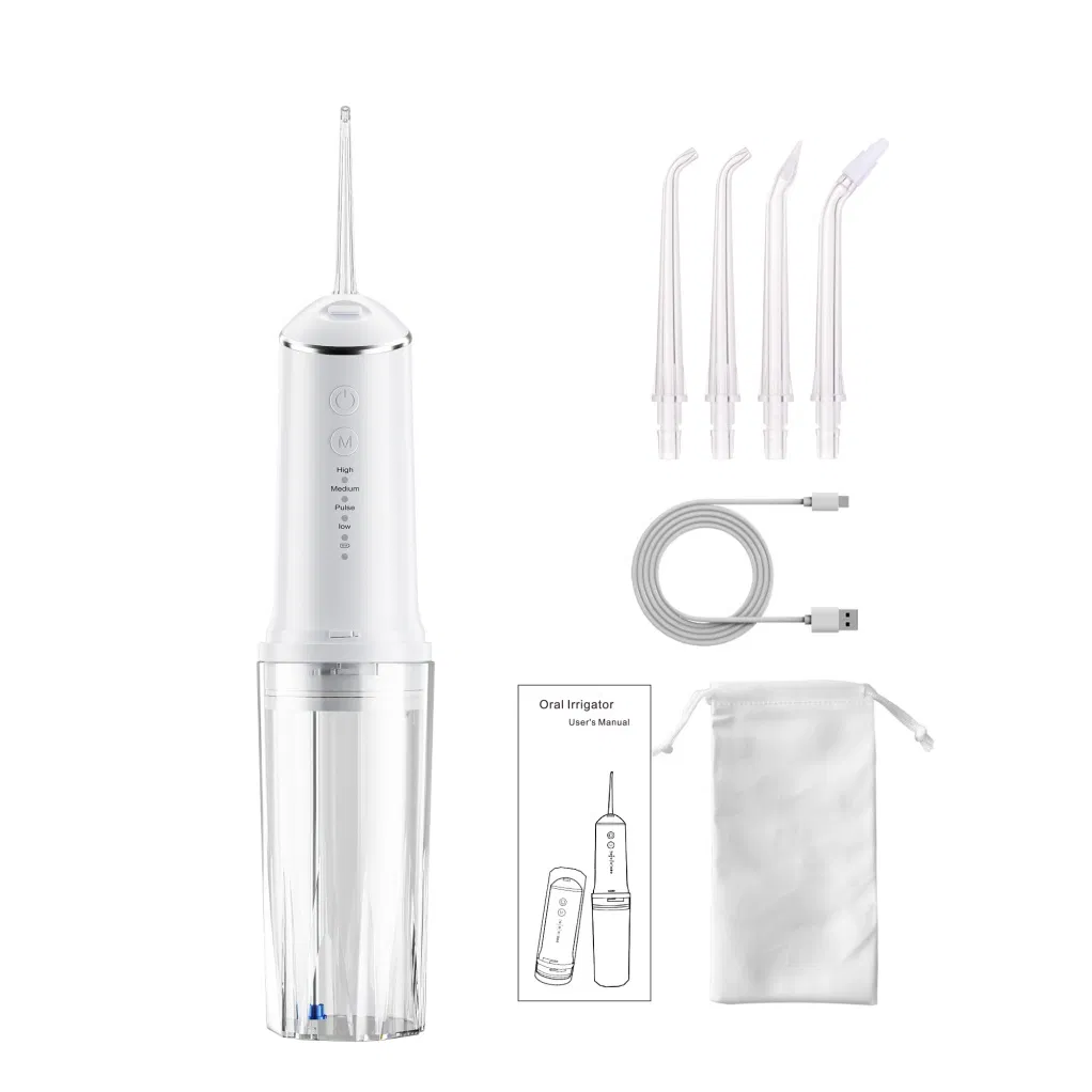 Cordless Electric Long-Lasting Safety Antibacterial Water Tank Water Flosser for Teeth Cleaning