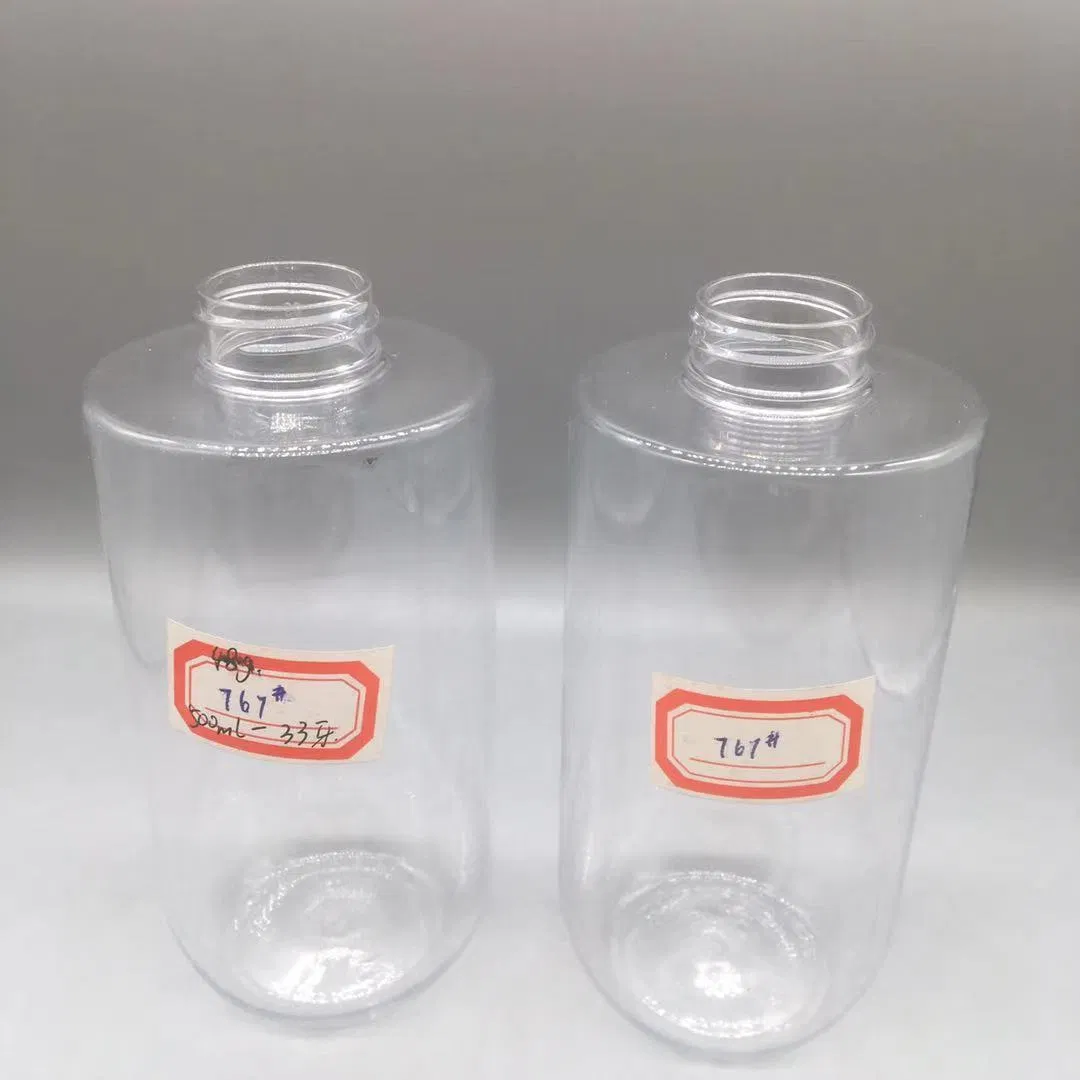 Pet Bottle 500ml Plastic Pump Dispenser Bottle