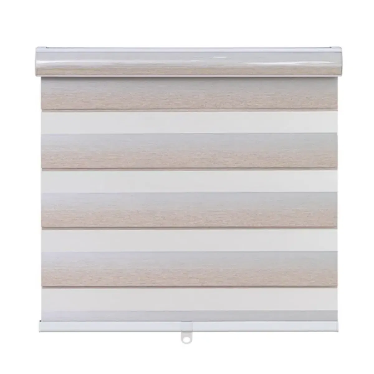 Custom Double Layer Blackout Gradient Color Zebra Shades Blinds for French Window