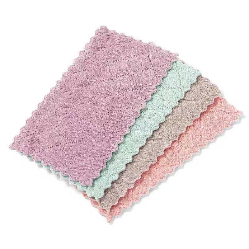 Ultra-Absorbent Microfiber Cleaning Towel for Kitchen