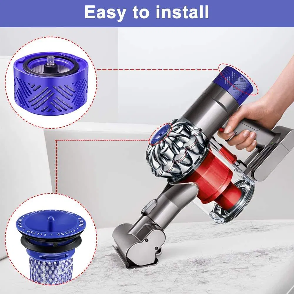 Customized Purple HEPA Post Filter Replacement for Dyson V6 DC59 Vacuum Cleaner