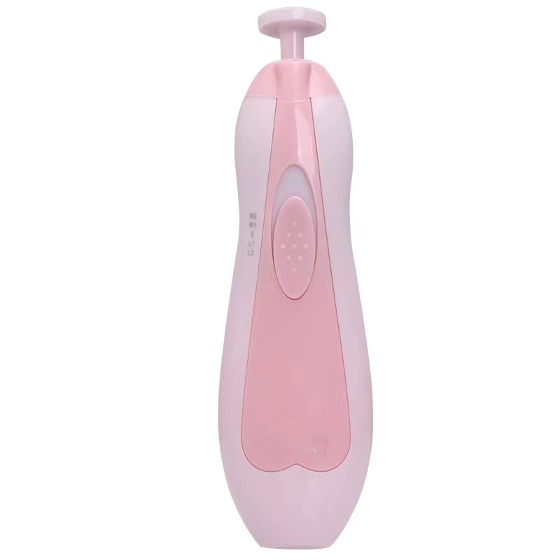Portable 6PCS Grinding Head Safety Quiet with LED Light Electric Baby Nail Drill