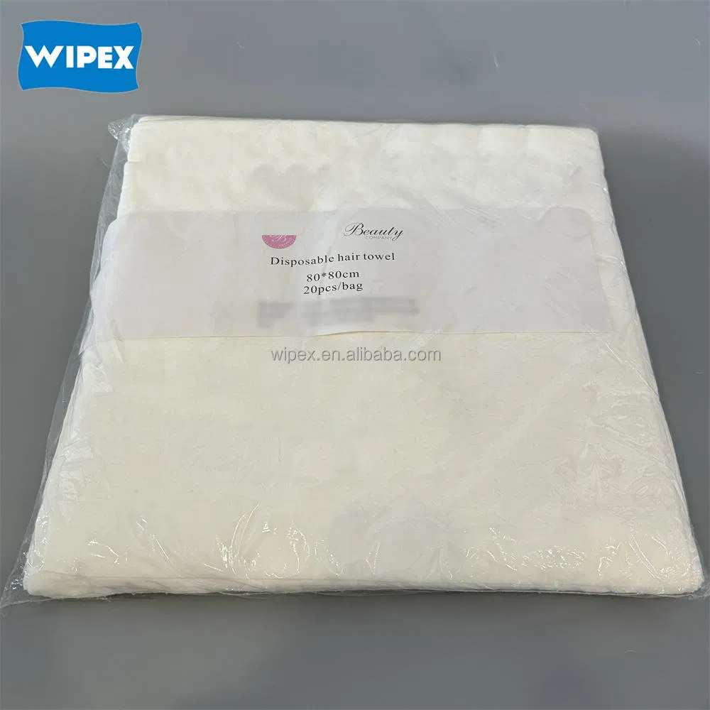 High Absorbency Disposable Towel Beauty Care Disposable Soft Non Woven Hair Towel