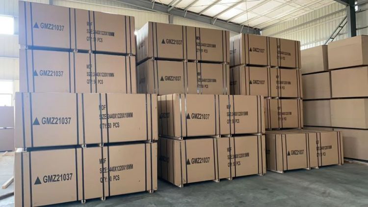 Comaccord Cheap Price of 18mm Plain MDF Raw MDF Board