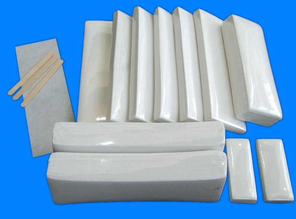 100PCS Hair Removal Paper Disposable Depilatory Epilator Wax Strip