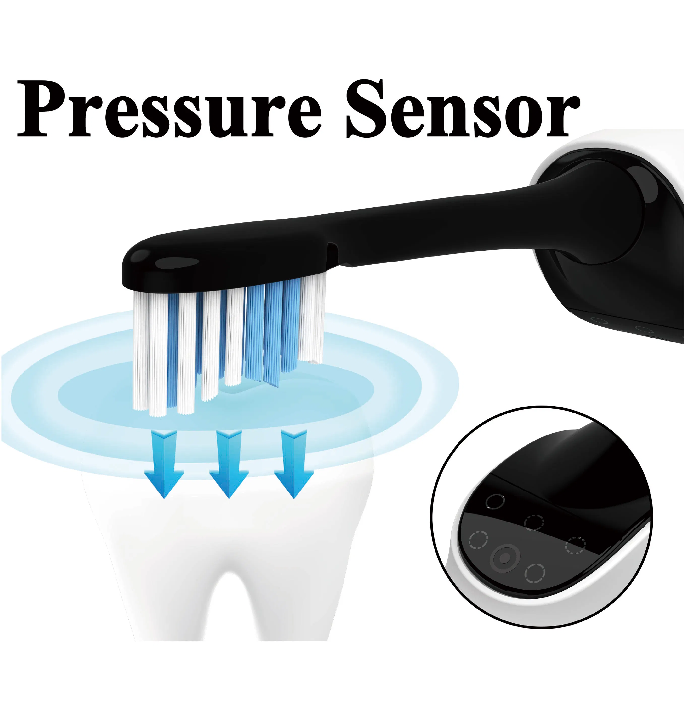 Electronic Sonic Electric Toothbrush Rechargeable Ultrasonic Toothbrush