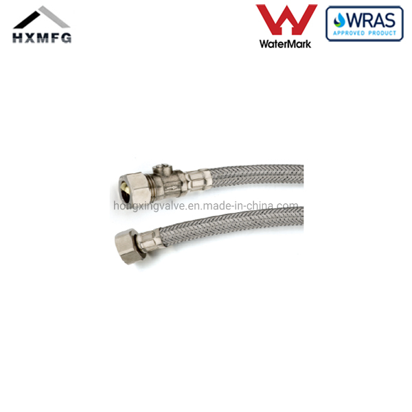 Wras & Watermark Approve Stainless Steel Polymer Made Full Range Flexible Hose