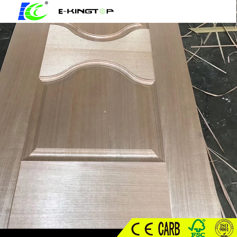 Chinese Suppliers Oak Veneer Hardboard HDF Molded Laminate Door Skin
