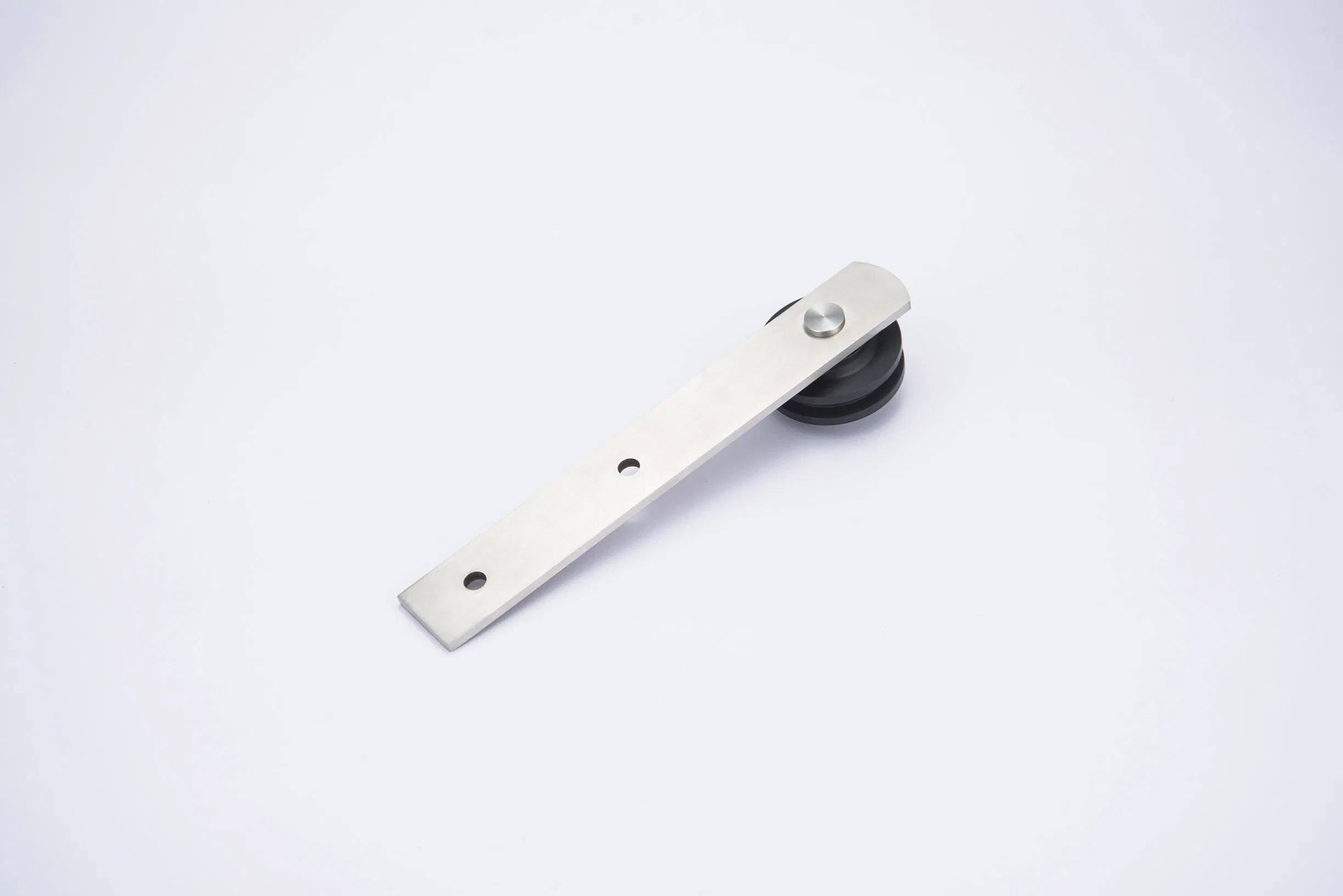 Sliding Steel Barn Door Hardware Kit Straight Strap